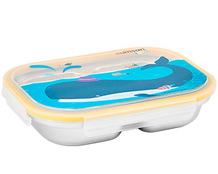 boite repas inox alimentaire rectangulaire